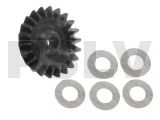 B130X22-C  Xtreme Productions Hardened Steel Gear Tail 22TGear C 130X 